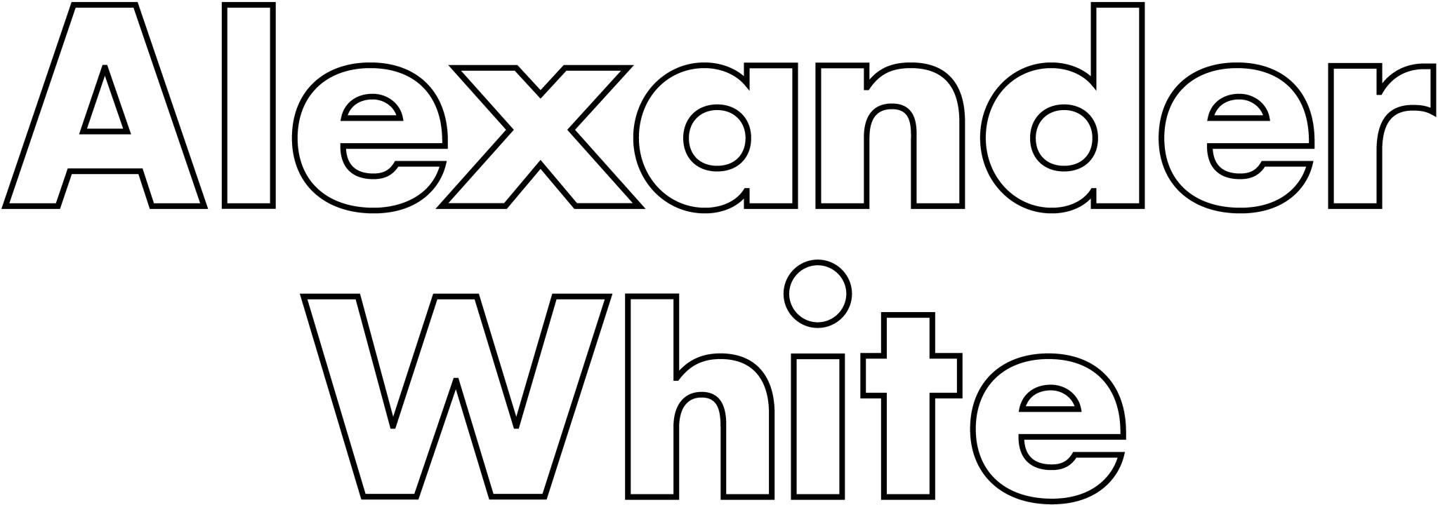 Alexander White logo