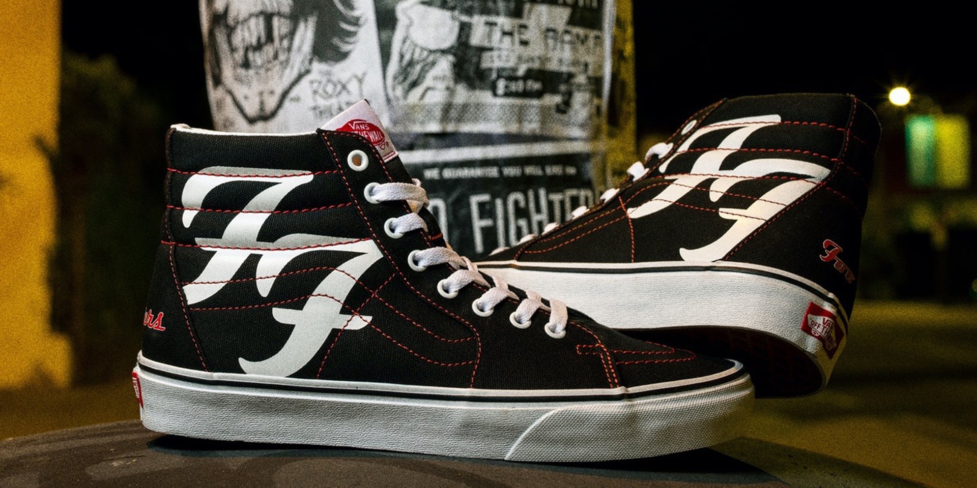 Foo Fighters celebrate 25th anniversary with special edition Vans Sk8-Hi
