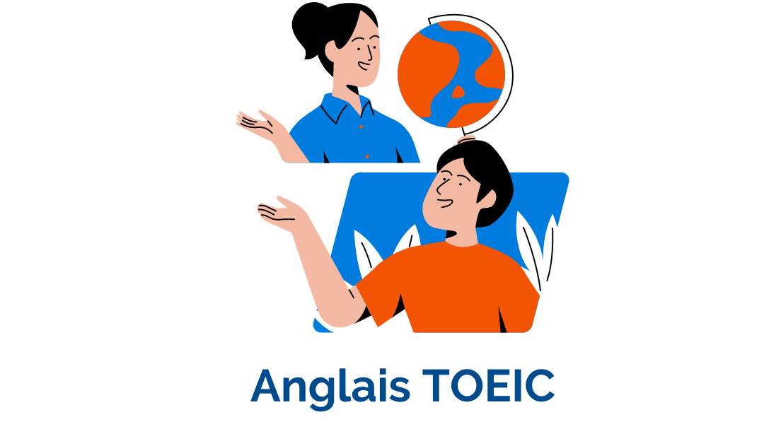 Représentation de la formation : Anglais TOEIC - En Visio + 6 mois e-learning - A2 