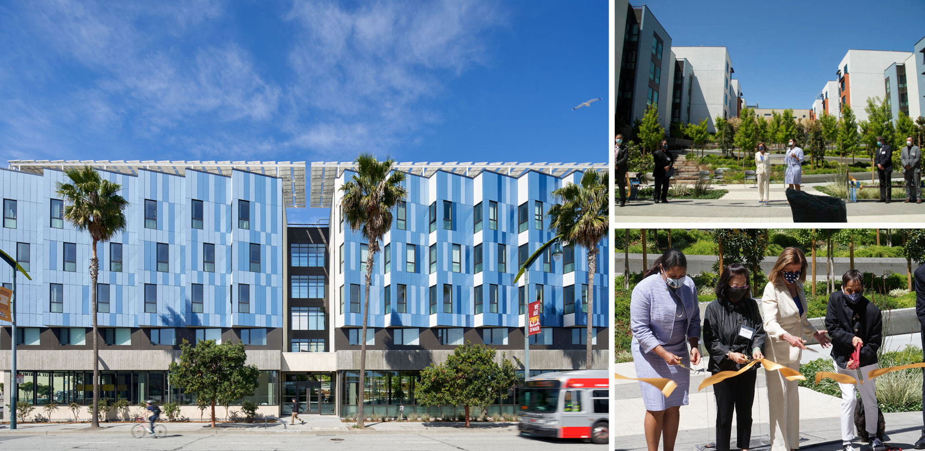 Ribbon Cutting with House Speaker Nancy Pelosi and Mayor London Breed