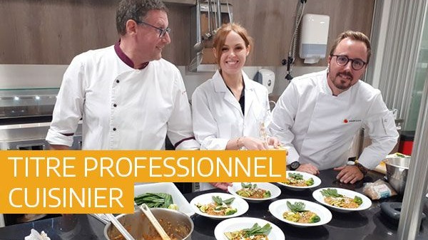 Représentation de la formation : TITRE PROFESSIONNEL CUISINIER