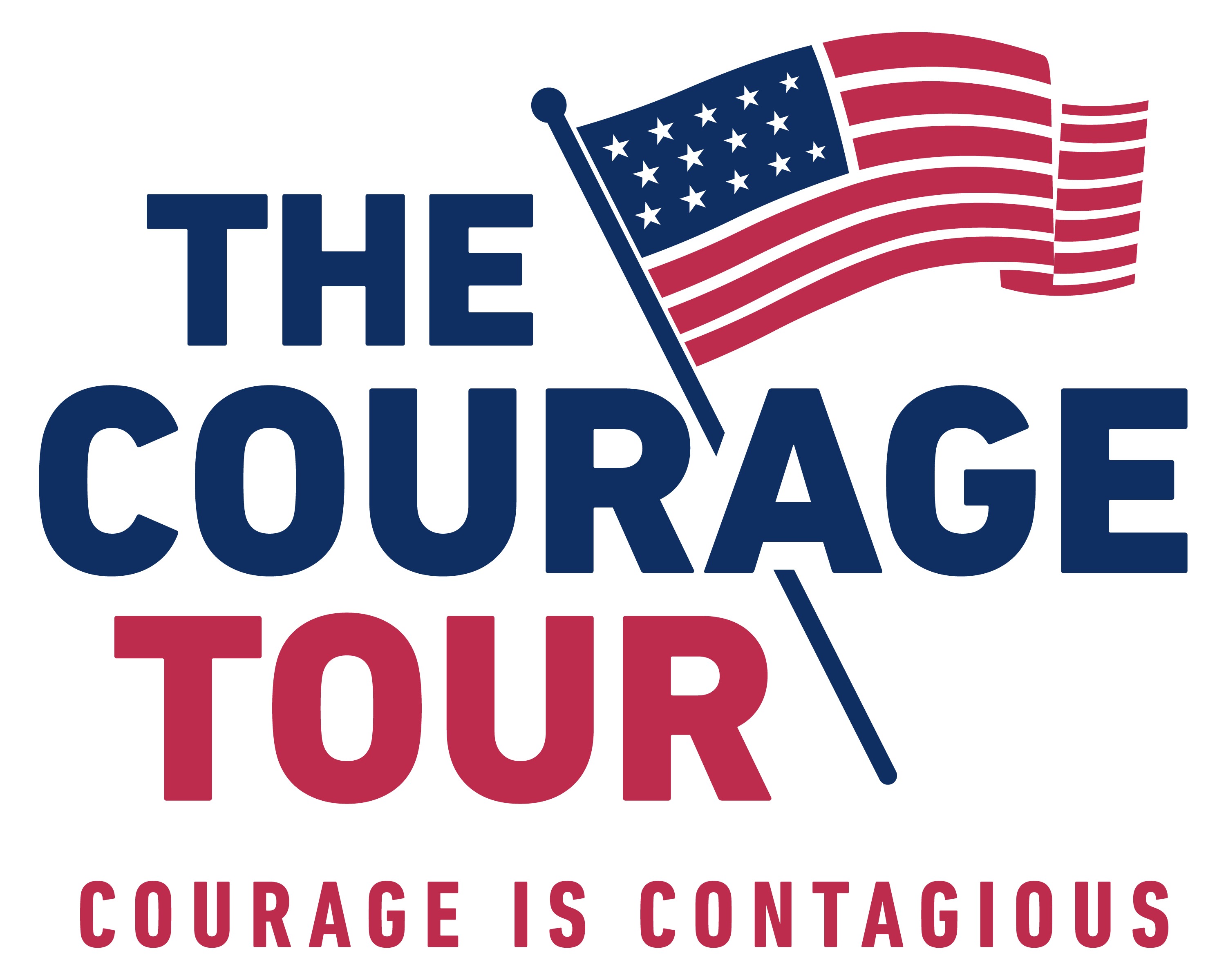 The Courage Tour logo