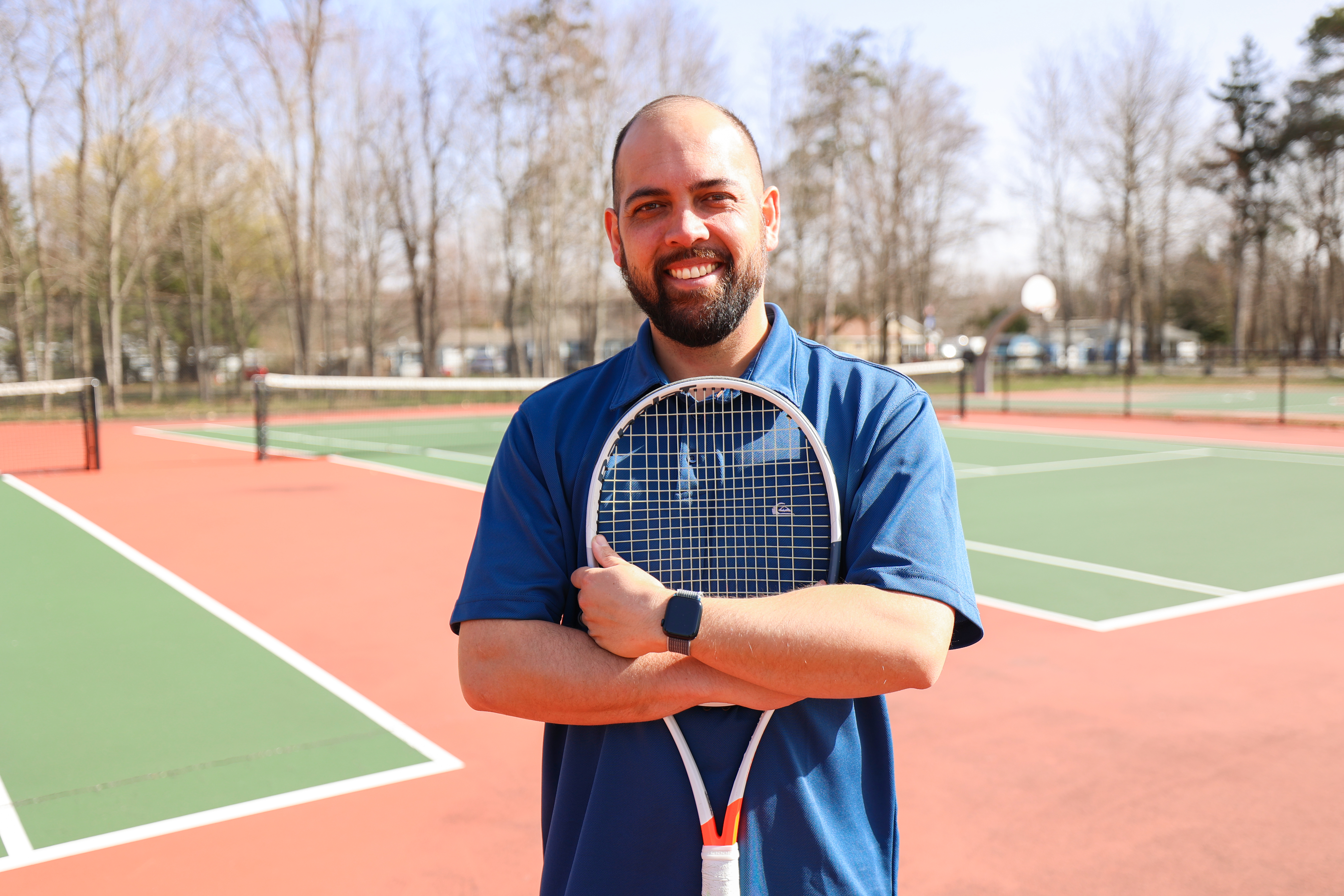 Mark C. teaches tennis lessons in Holland, MI