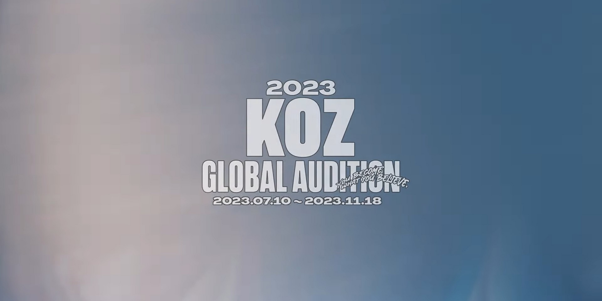 KOZ Entertainment launches global audition tour 