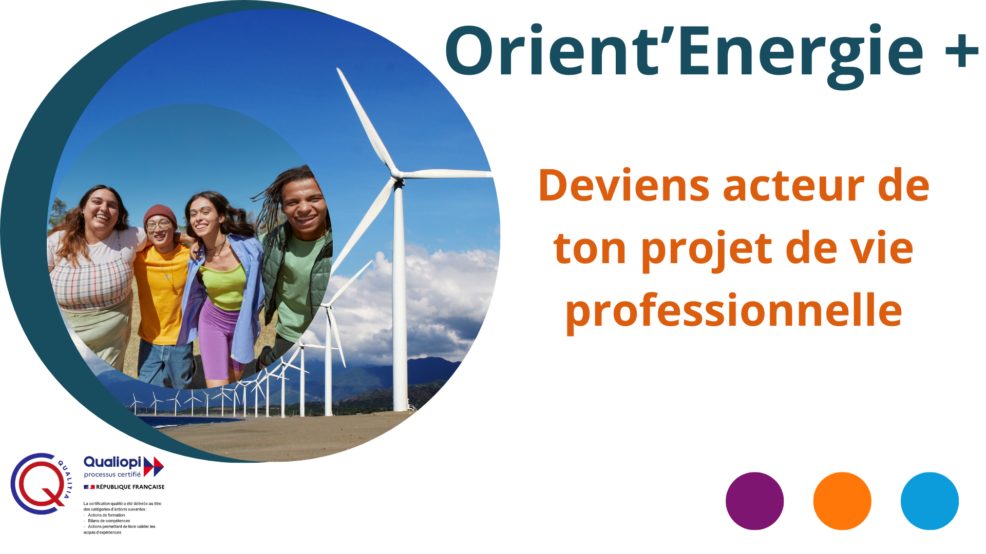 Représentation de la formation : Orient'Energie+