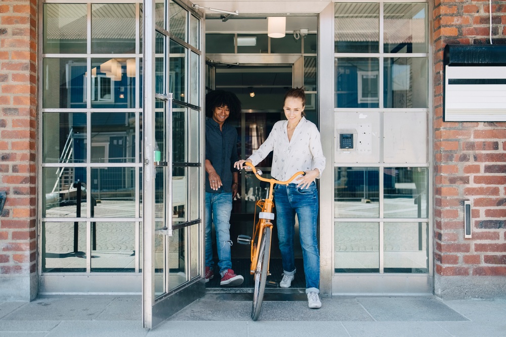 Cykelvänlig arbetsplats 