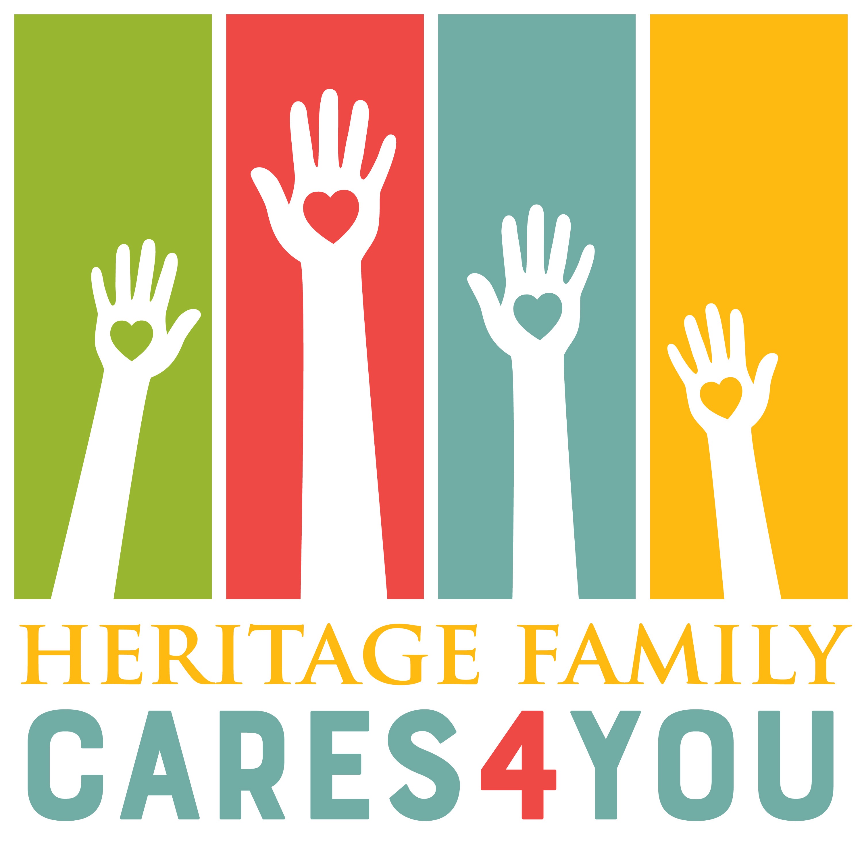 Heritage Family Cares 4 You logo