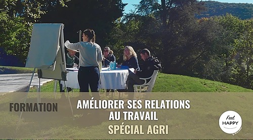 Représentation de la formation : Améliorer ses relations au travail - spécial AGRI