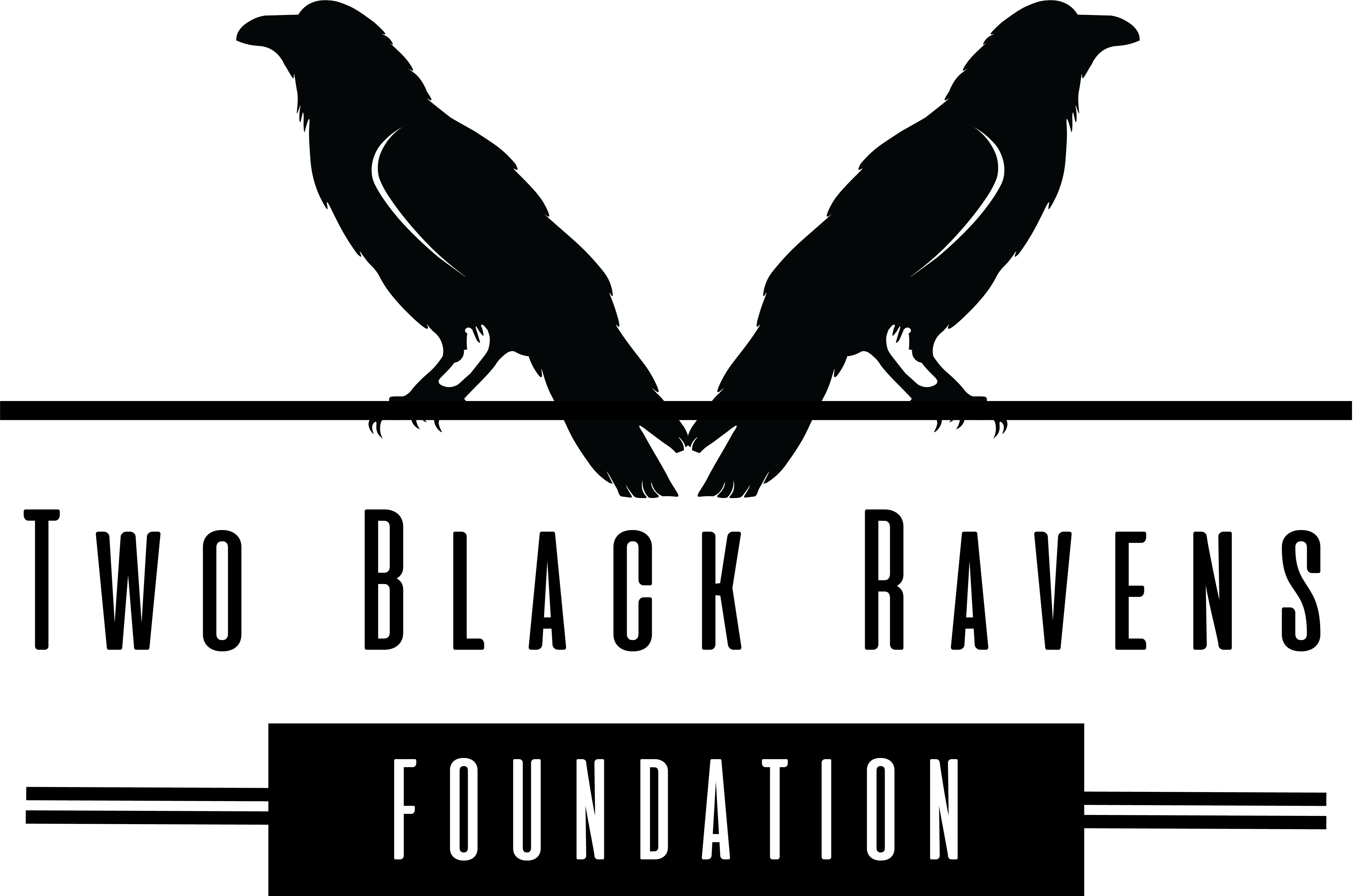 TWO BLACK RAVENS FOUNDATION logo