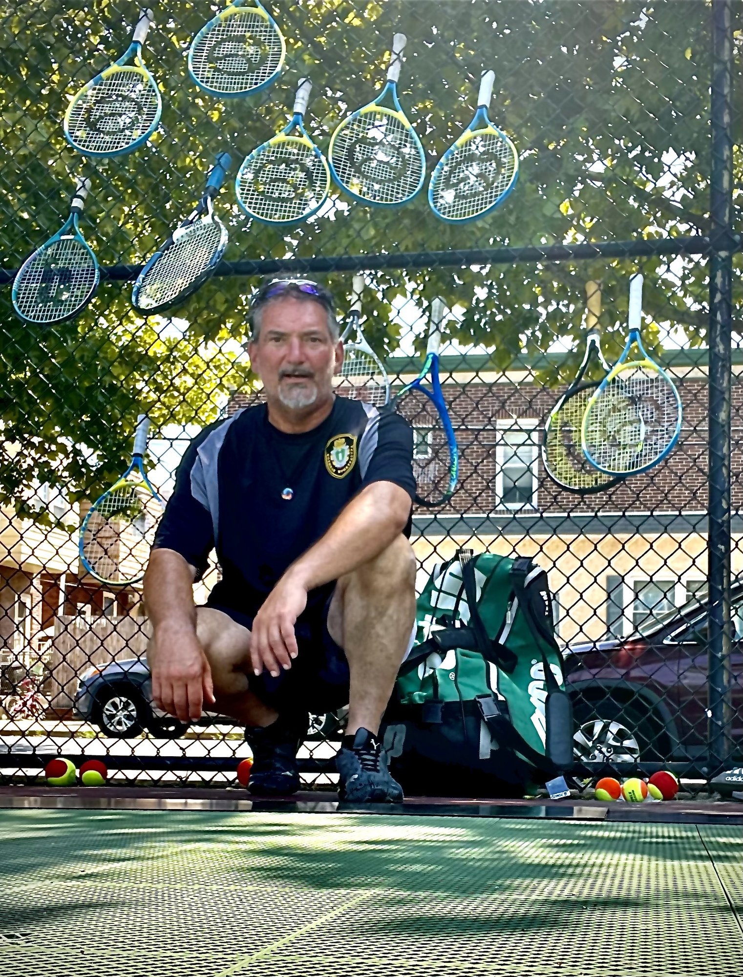 Tennis coach picture