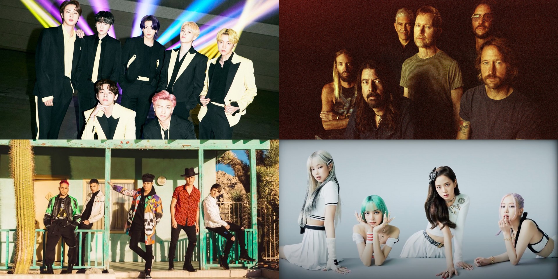 BTS, BLACKPINK, Foo Fighters, CNCO, and more nominated for Group of the Year at the 2021 MTV Video Music Awards