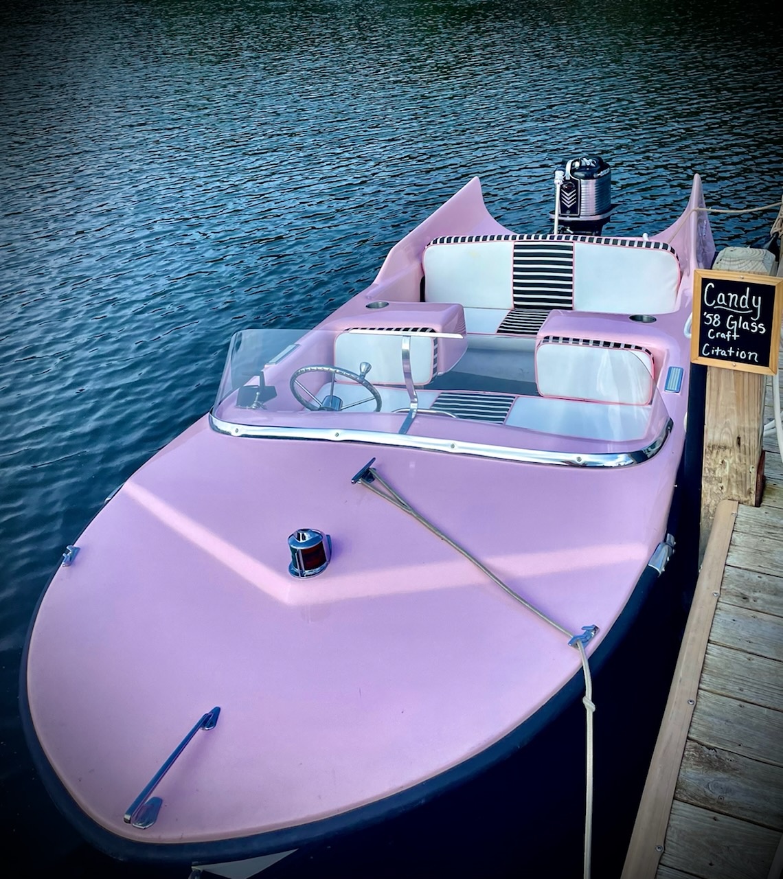 "Candy" Retro Boat