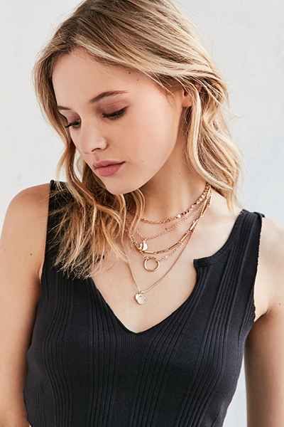 10 Best necklace for Black Dress That Loved by Women || Boho Chic Layered Necklace ||