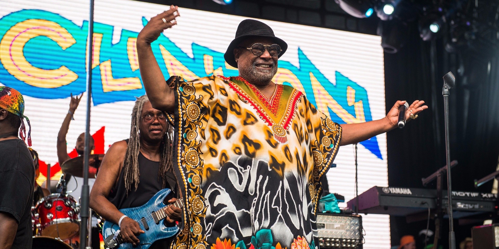WATCH: George Clinton catches up with old friends The Sugarhill Gang over drinks in Singapore
