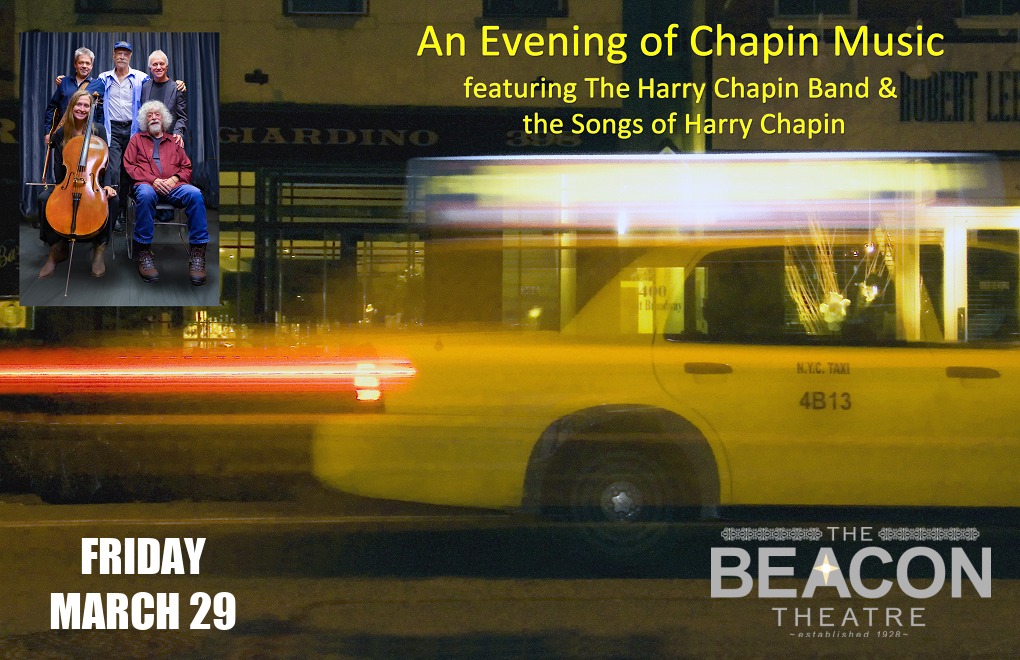 BT - The Harry Chapin Band - March 29, 2025, doors 6:30pm