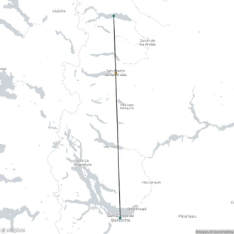 tourhub | Tangol Tours | 4-Day Trip in San Martin de los Andes | Tour Map