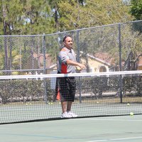 Adam teaches tennis lessons in West Palm Beach, FL