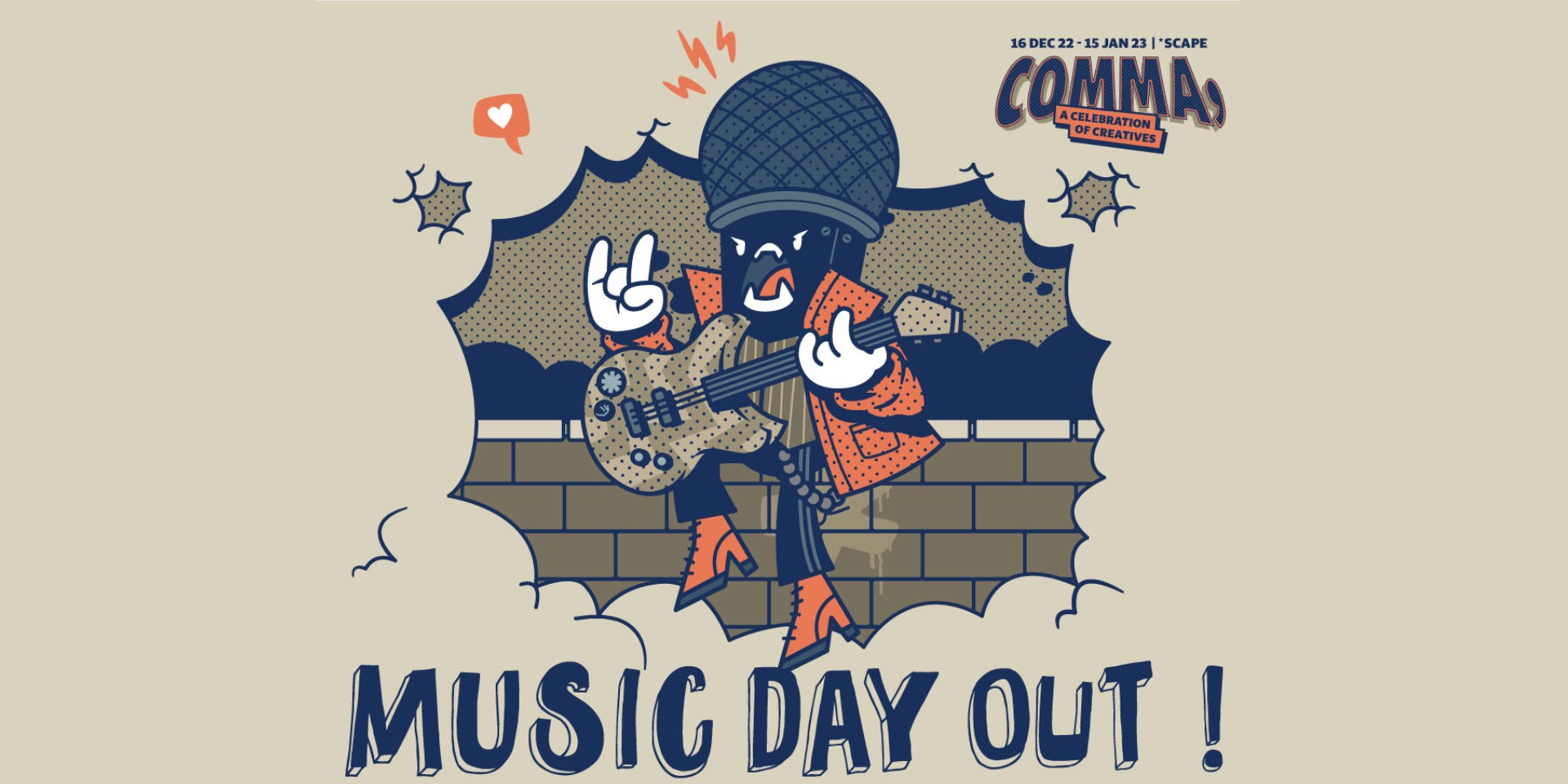 Bandwagon's Guide to *SCAPE's Music Day Out! 2022 by comma,
