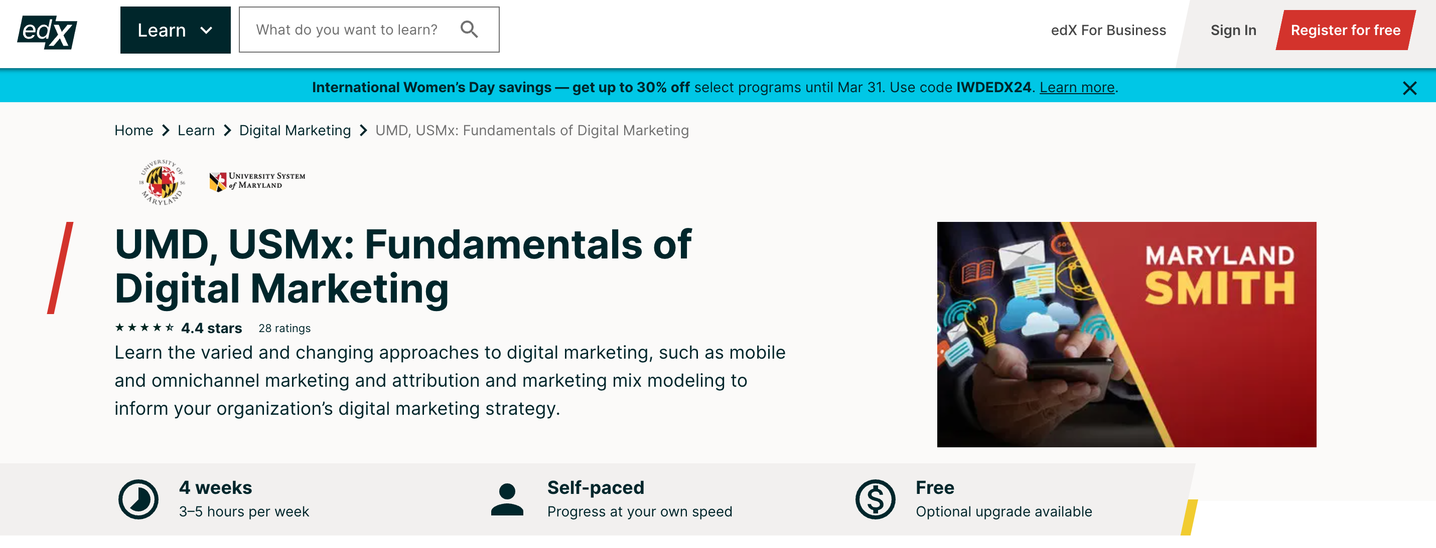 fundamentals of digital marketing course
