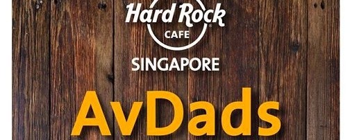 Avdads perform live at the Hard Rock Cafe Singapore