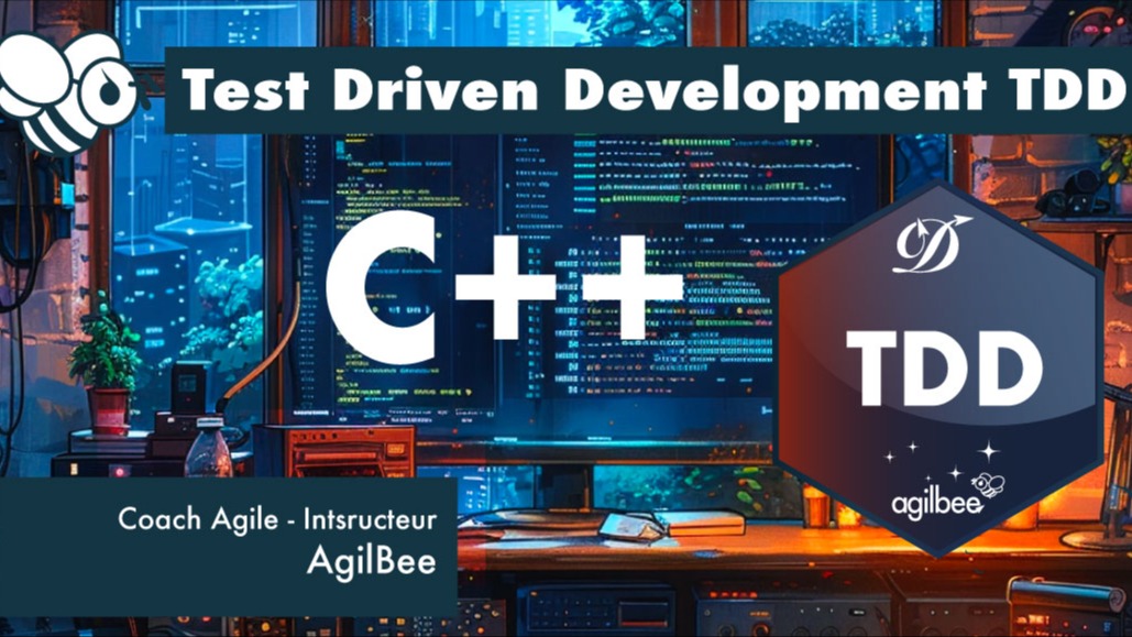 Représentation de la formation : Test Driven Development TDD en C++