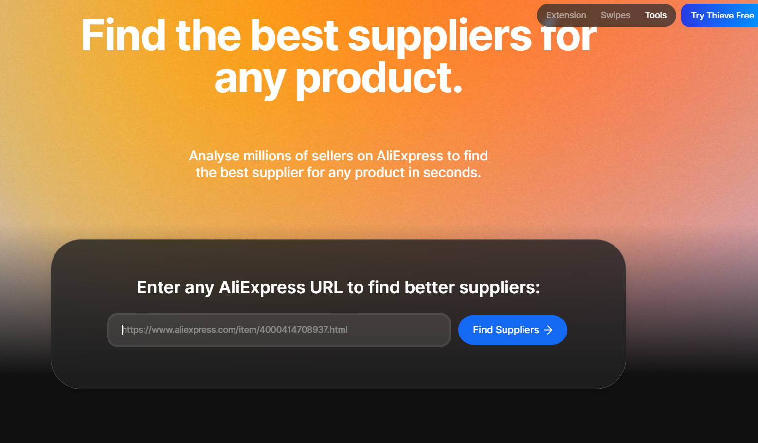 supplier finder