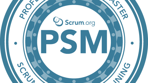 Représentation de la formation : Professional Scrum Master