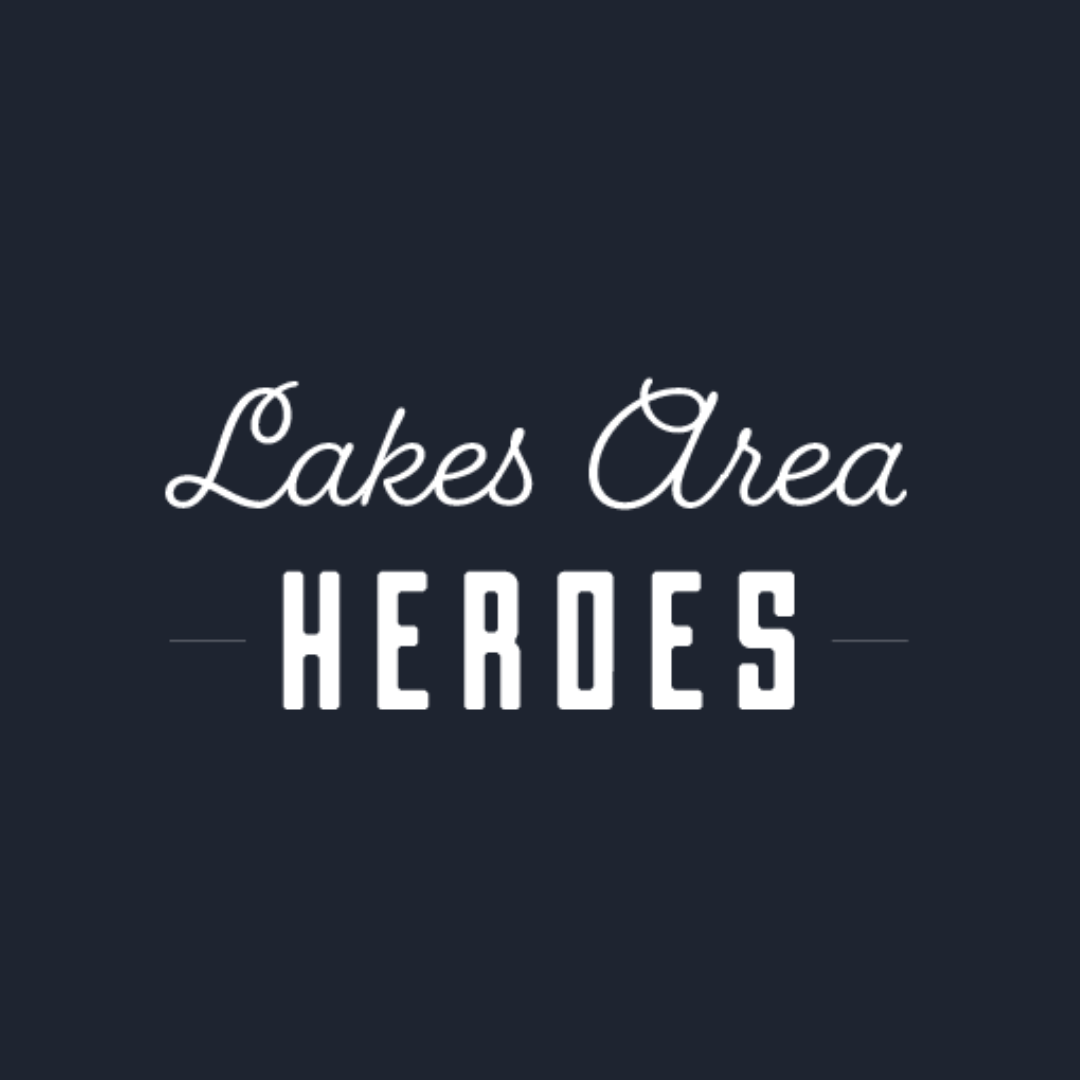 Lakes Area Heroes logo
