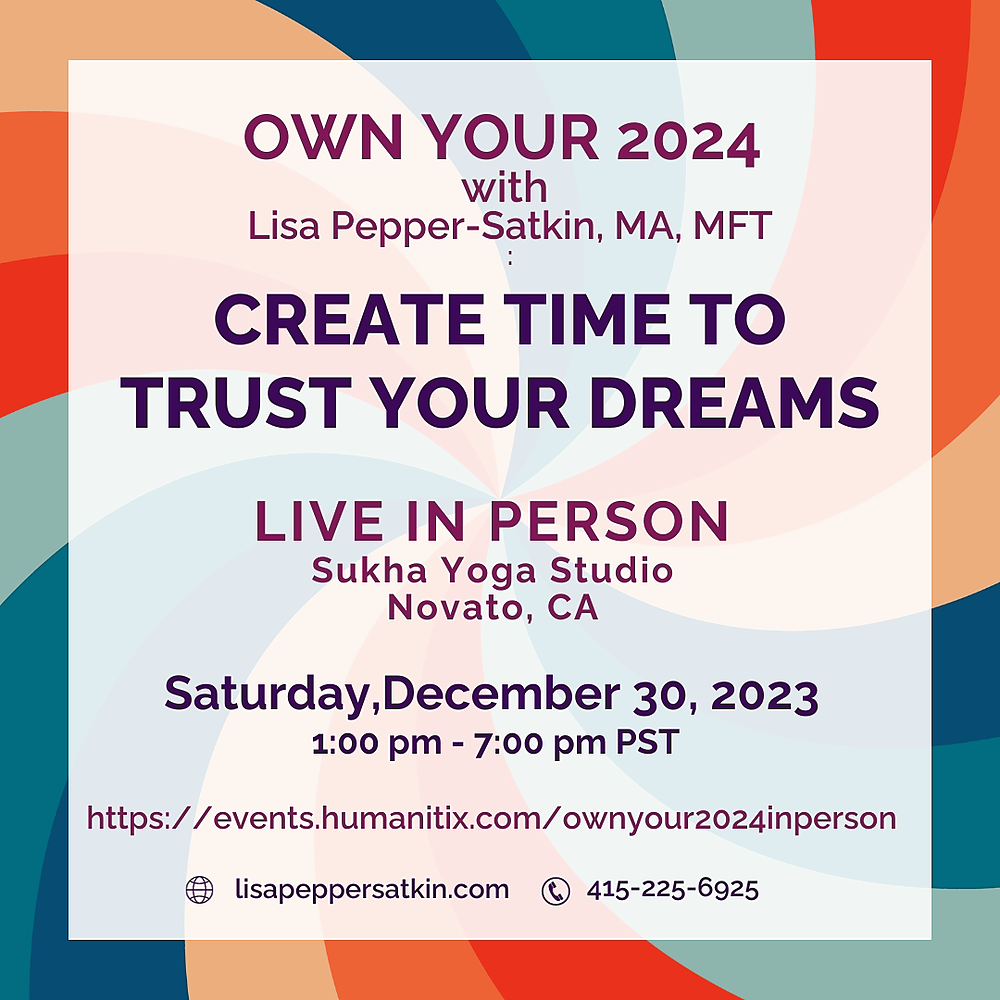 OWN YOUR 2024 LIVE IN PERSON RESERVE TIME TO IGNITE YOUR NEW