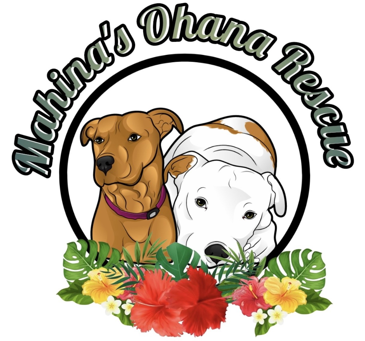 Mahina’s Ohana Rescue logo