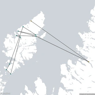 tourhub | Brightwater Holidays | Scotland: Ancient Stones of the Outer Hebrides 5289 | Tour Map