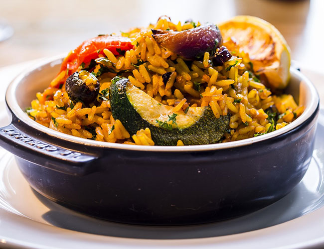 Lussmann's vegetarian paella