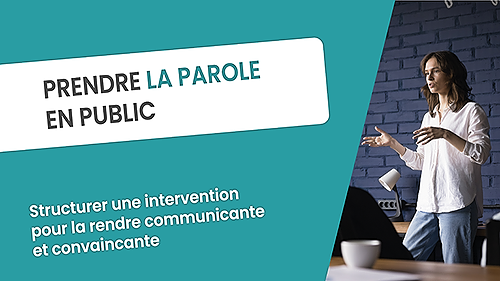 Représentation de la formation : PRENDRE LA PAROLE EN PUBLIC