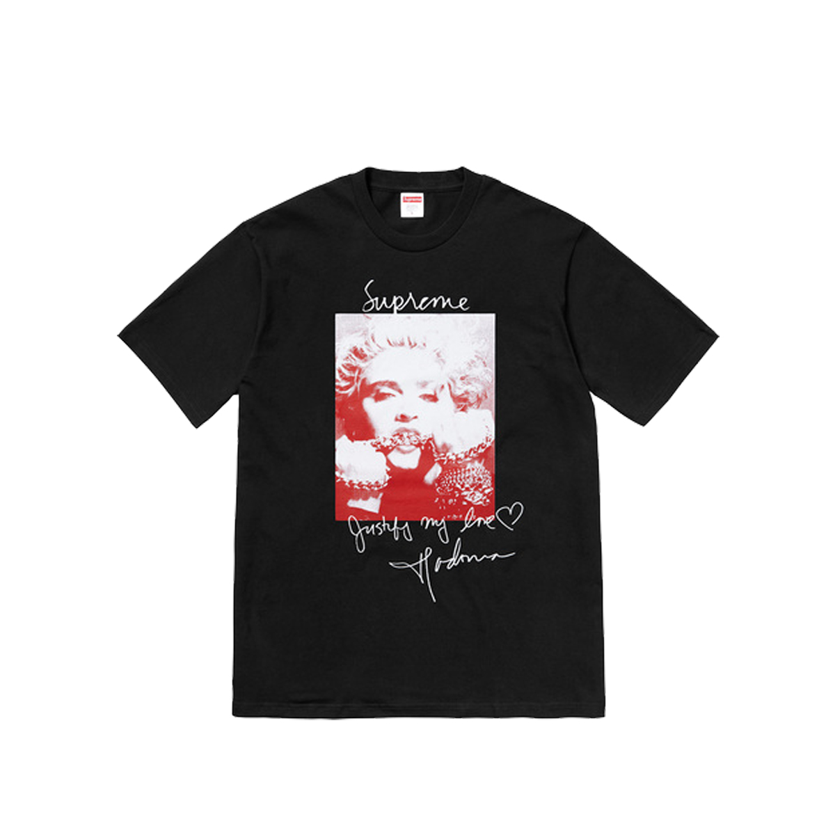 Supreme Madonna T-Shirt Tee Black (FW18) | TBD - KLEKT