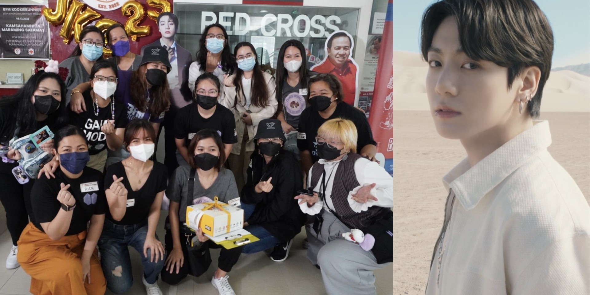 Filipino BTS fans set up blood donation drive to celebrate Jungkook's birthday