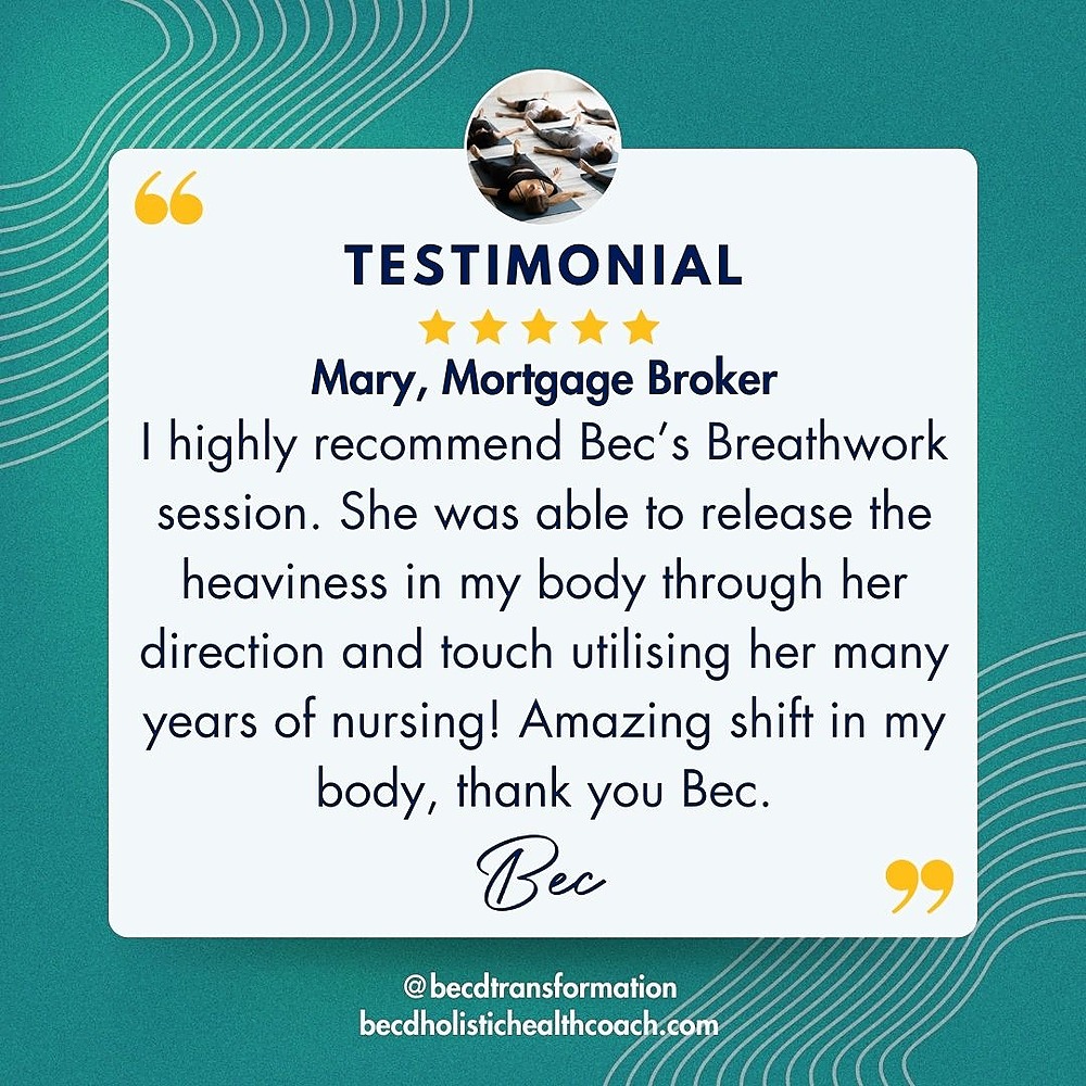 Mary Breathwork Testimony