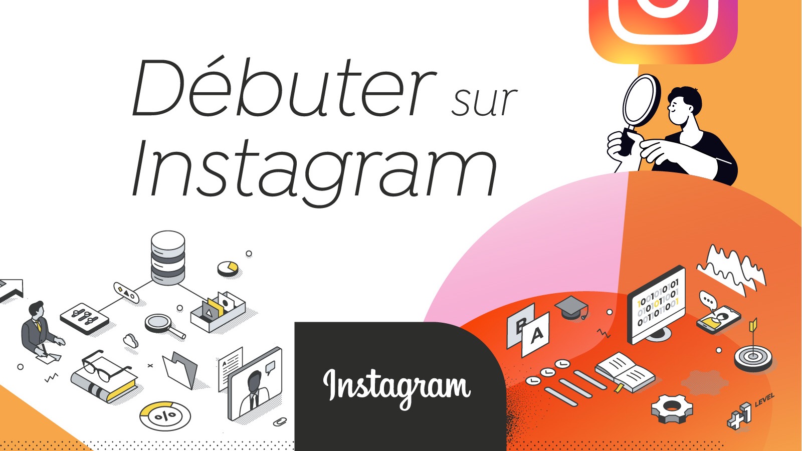 Représentation de la formation : Débuter avec Instagram