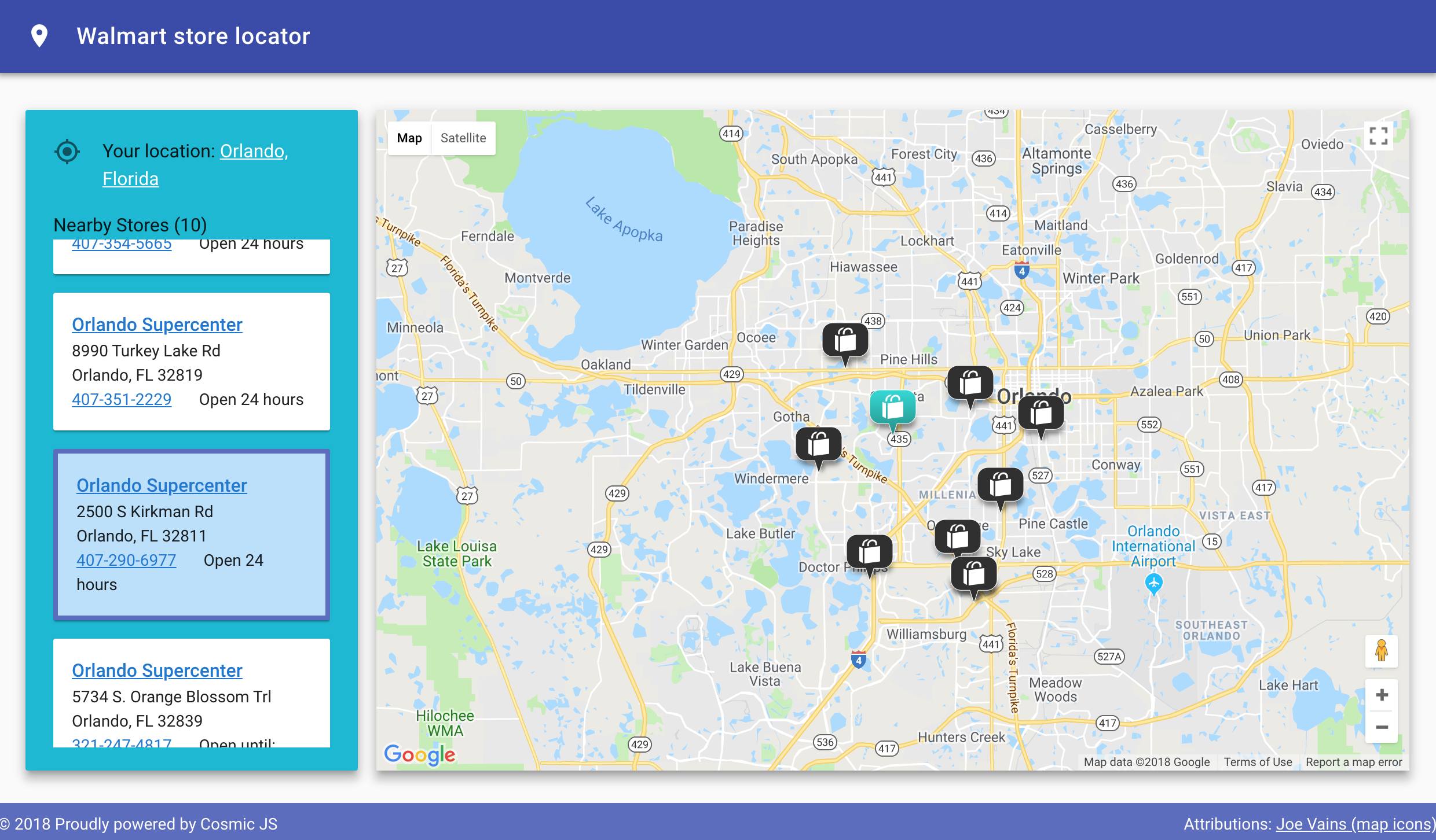 Build a full stack store locator with Google Maps Platform and