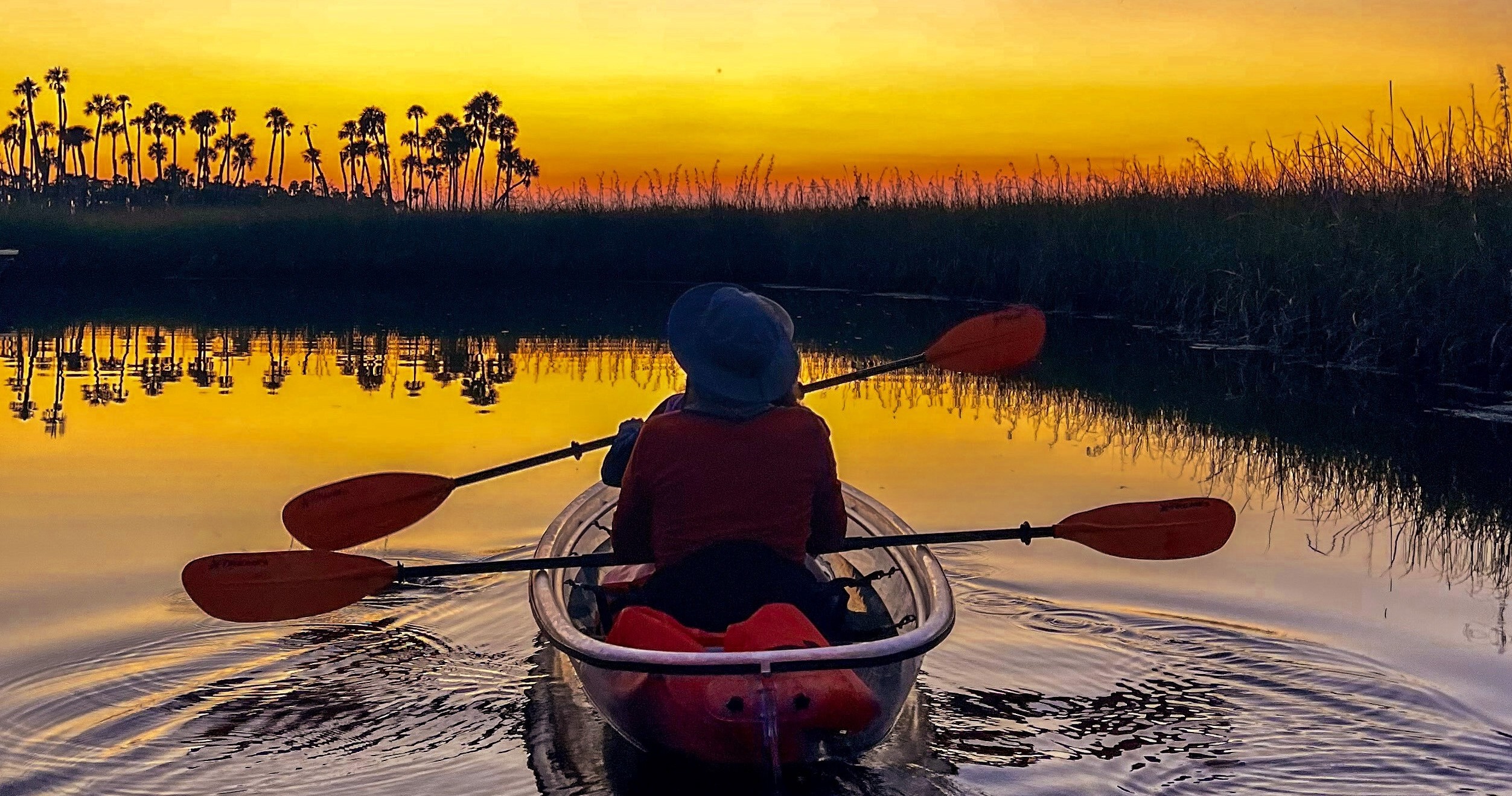 Weeki Wachee Sunset and Glow Clear Kayak Tour