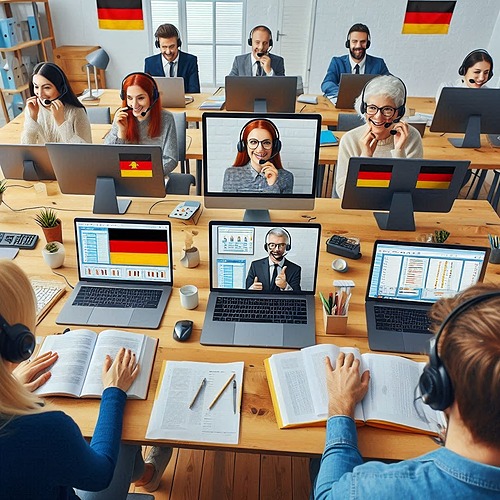 Représentation de la formation : ALLEMAND PROFESSIONNEL