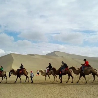 tourhub | Silk Road Trips | 4-night private tour from Xining or Lanzhou to Zhangye, Jiayuguan & Dunhuang 