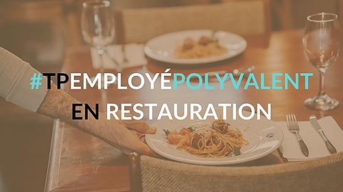 Représentation de la formation : Titre Professionnel Employé Polyvalent en Restauration