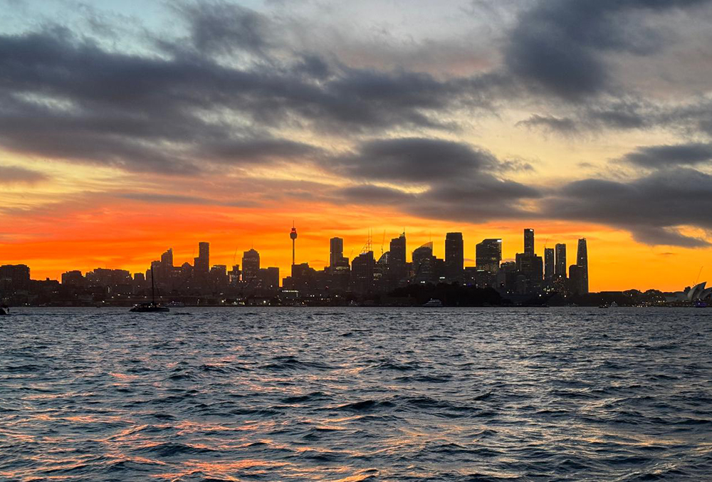 Golden Glow Sunset Harbour Cruise