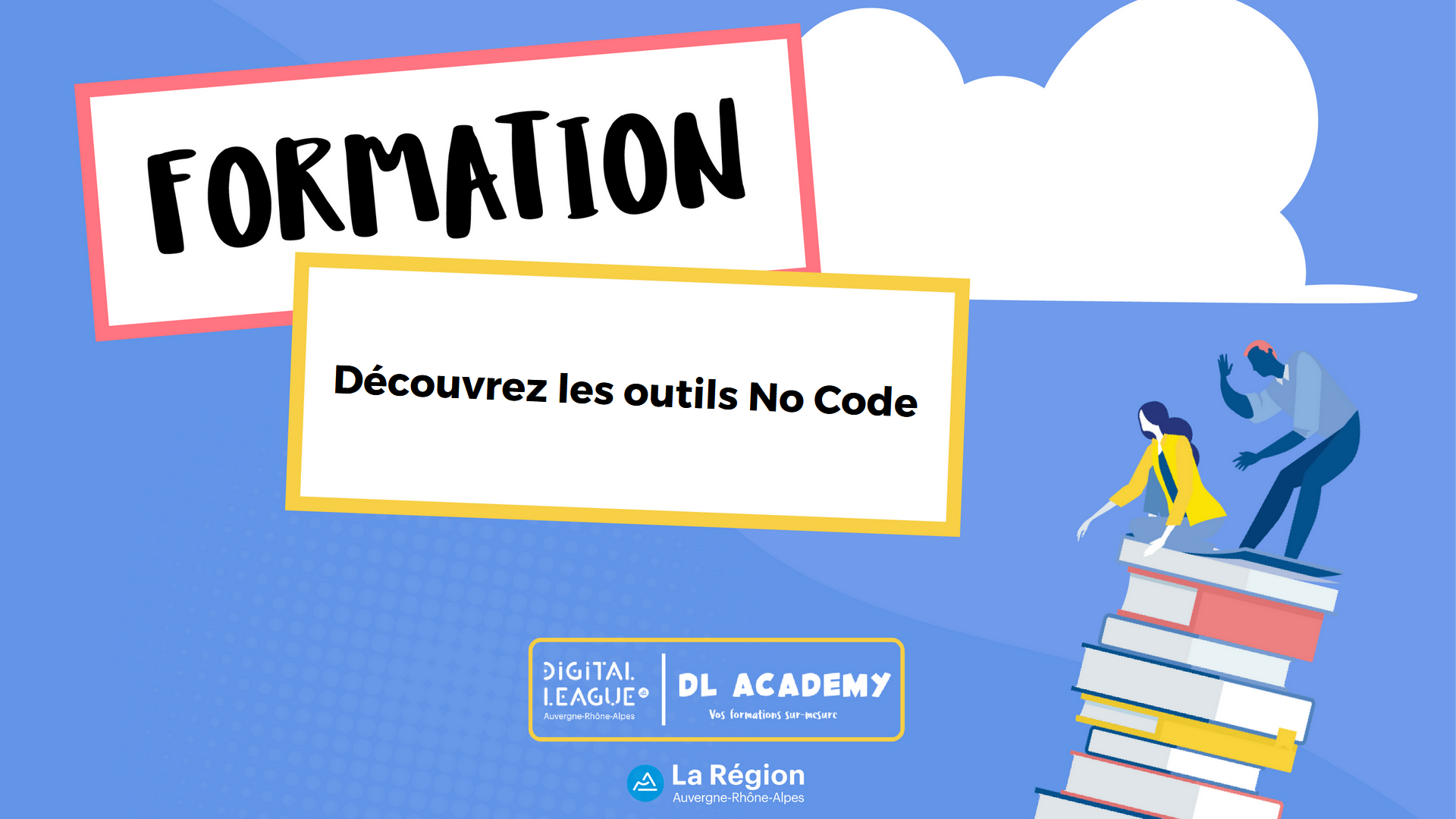 Représentation de la formation : Découvrez les outils No Code