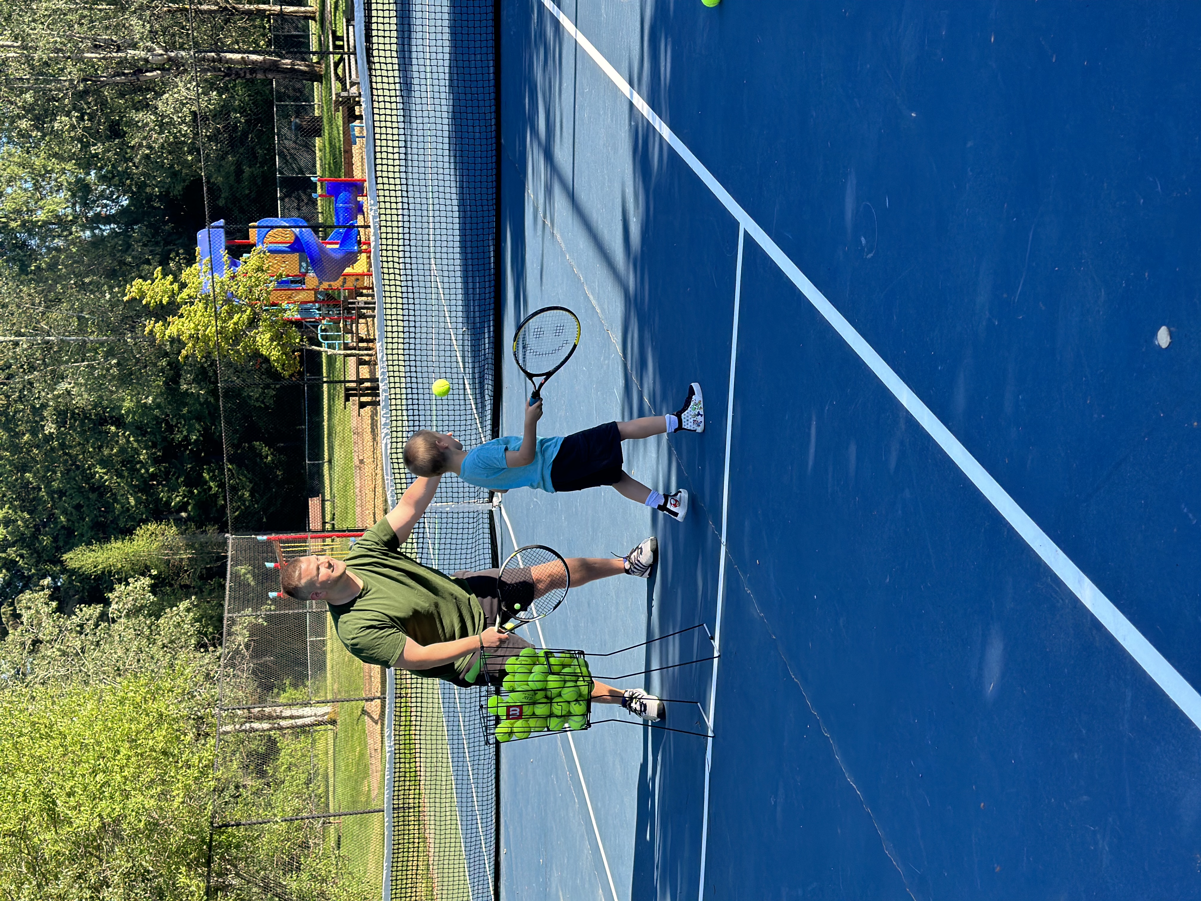 Tennis coach picture