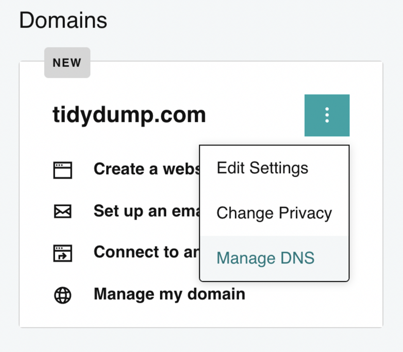 How to add DNS Settings to your Domain Records