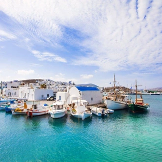 tourhub | Destination Services Greece | Island Hopping - Exploring the Greek Islands: Paros, Naxos & Santorini 