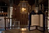 Bimah (Tebah) and ark, Ben Ezra Synagogue, Cairo, Egypt. Joshua Shamsi, 2017. 