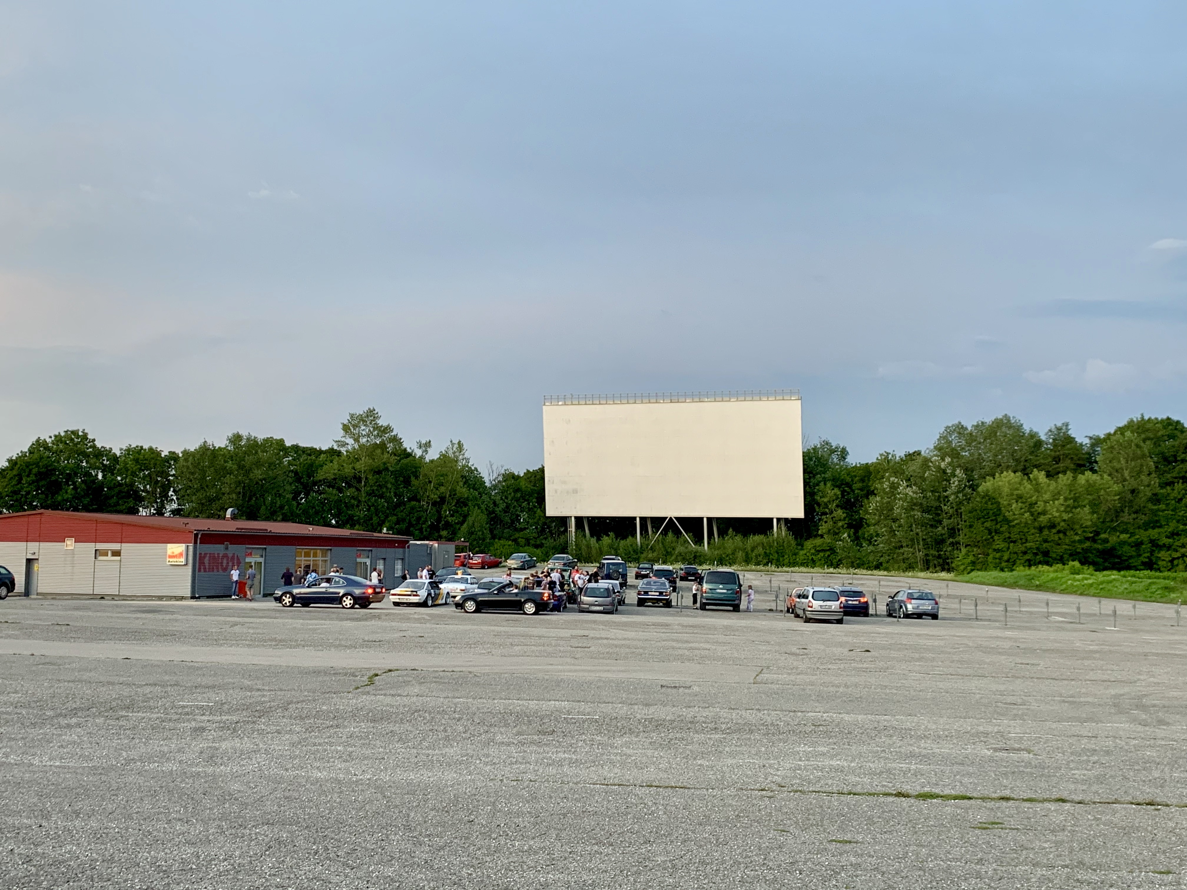 Drive-in movie theater Aschheim