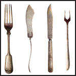 Antique cutlery